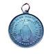 Ancient Miraculous Religious Medal Vachette Solid Silver Vintage Pendant
