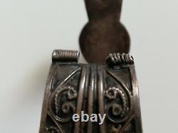 Ancient Oriental Solid Silver Bracelet