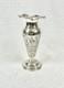 Ancient Oriental Vase With Flying Edges, Featuring Animated And Floral Decorations In Solid Silver