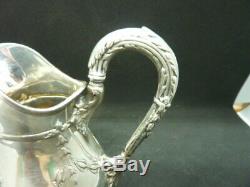 Ancient Pot With Creamer Milk Solid Silver Brace