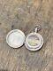 Ancient Religious Reliquary Medallion In Solid Silver Burial Vm S. Simpliciae
