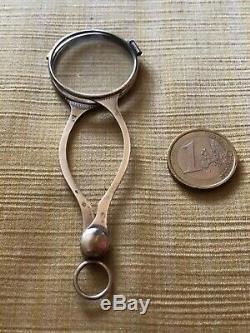 Ancient Scissors Scissors Amazing Man Optics Lorgnon Lorgnette Sterling Silver