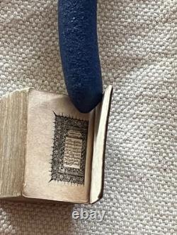 Ancient Silver Case with Its Antique Quran Islamic Silver Amulet Box + Its Quran