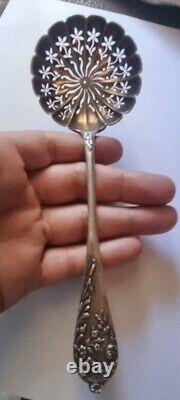 Ancient Silver Minerve 1st Silversmith Debain, Alphonse Powder Spoon