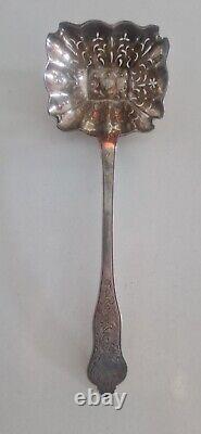 Ancient Silver Solid Minerve Spoon for Sprinkling