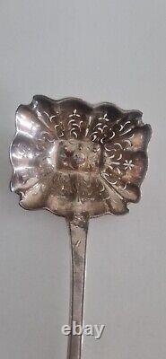 Ancient Silver Solid Minerve Spoon for Sprinkling