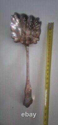 Ancient Silver Solid Minerve Spoon for Sprinkling