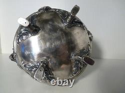 Ancient Silver Teapot Massive 992 Grams