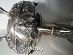 Ancient Silver Teapot Massive 992 Grams