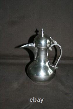 Ancient Silver Teapot Uni Arabic Poinçon