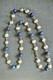 Ancient Solid Silver Necklace Set With Lapis Lazuli Bead