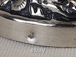 Ancient Sprinkler Solid Silver 800 Hallmark Eastern Maghreb Art Perfume Bottle