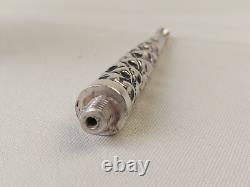 Ancient Sprinkler Solid Silver 800 Hallmark Eastern Maghreb Art Perfume Bottle