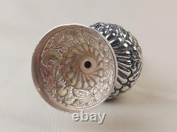 Ancient Sprinkler Solid Silver 800 Hallmark Eastern Maghreb Art Perfume Bottle
