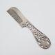 Ancient Style Genuine Silver Comb Full Solid Silver Silver (212)