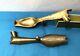 Ancient Bronze Spoon Mold Paul Legrand From Sourdeval Covered In Solid Silver