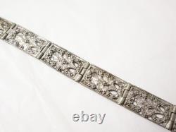 Ancient rare solid silver wedding belt, Islamic Asian tribal, 19th century