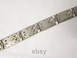 Ancient rare solid silver wedding belt, Islamic Asian tribal, 19th century