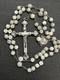 Ancient Rosary, Solid Silver, Mother-of-pearl Beads
