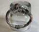 Ancient Solid Silver Bangle Bracelet With 925 Hallmark, Ram Heads, Weight 42.63