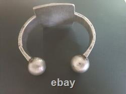 Ancient solid silver bracelet