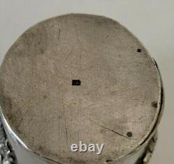 Ancient solid silver cup from China LUEN WO silver chinese export cup