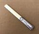 Ancient Solid Silver Paper Cutter / Letter Opener Minerve 25 Cm Floral Design