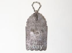 Ancient very beautiful Starred Khamsa Berber Talisman in solid silver Ethnic Ma