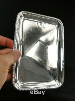 And Risler Carre Paris Very Nice Old Tray A Cards Sterling Silver Sterling