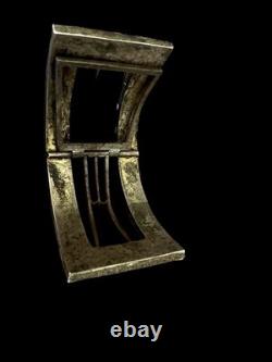 Antique 18th-Century Shoe Buckle in Silver/Steel, Louis XVI Period