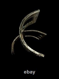 Antique 18th-Century Shoe Buckle in Silver/Steel, Louis XVI Period