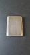 Antique 1931 Cigarette Case In Solid Silver With Hallmark + Silversmith
