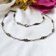Antique 19th Century Silver Artisan Chain Length 45cm Patterns 17x6mm Weight 7.2g