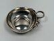 Antique 19th Century Solid Silver Tastevin Minerva 1 Snake Handle Lenoir From Aloxe