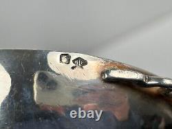 Antique 19th Century Solid Silver Tastevin Minerva 1 Snake Handle LENOIR from Aloxe