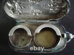 Antique 19th-century German coin pendant with sterling silver chain