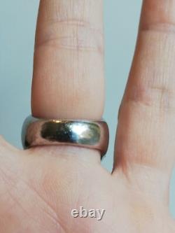 Antique 925 Sterling Silver Ring UNA STORIA