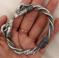 Antique Aries Bracelet In Sterling Silver