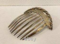 Antique Art Nouveau Hairpin Silver