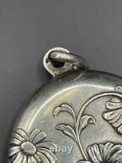 Antique Art Nouveau Pendant in Solid Silver Ref80480