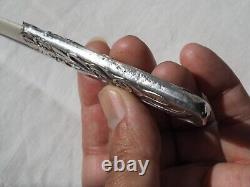 Antique Art Nouveau Solid Silver Letter Opener