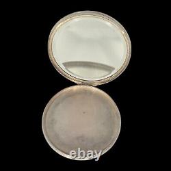 Antique Box, Sterling Silver 925 Compact