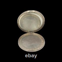 Antique Box, Sterling Silver 925 Compact