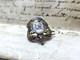 Antique Brooch In Vermeil Silver Filigree 19th Century Sarah Bernhardt