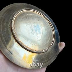 Antique Chalice Patten in Solid Silver & Vermeil & 19th Century & IHS