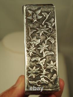 Antique Chinese Silver Cigarette Case