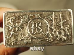 Antique Chinese Silver Cigarette Case