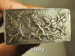Antique Chinese Silver Cigarette Case