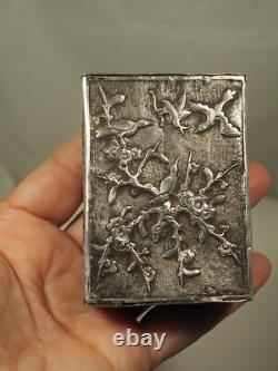 Antique Chinese Silver Cigarette Case