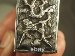 Antique Chinese Silver Cigarette Case